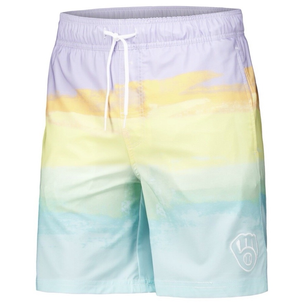 Milwaukee‎ Brewers G-III Sports by Carl Banks Perfect Game Volley Shorts 4XL